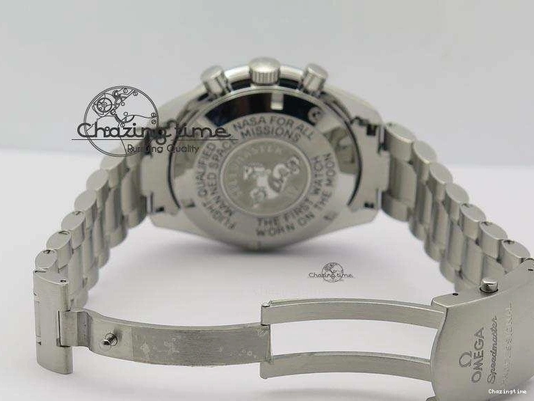 1222 Speedmaster SS 2013 Pro Racing On SS Bracelet Manual Winding Chrono Movement UrbanStyle 8230